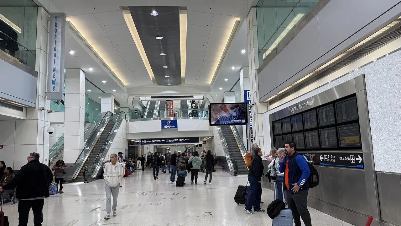 Miami International Airport Terminal D January 2026