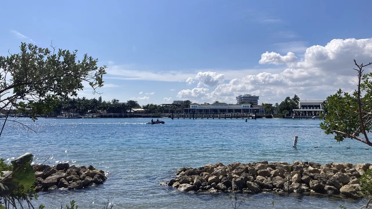 Jupiter Inlet from Lighthouse Nature Trail