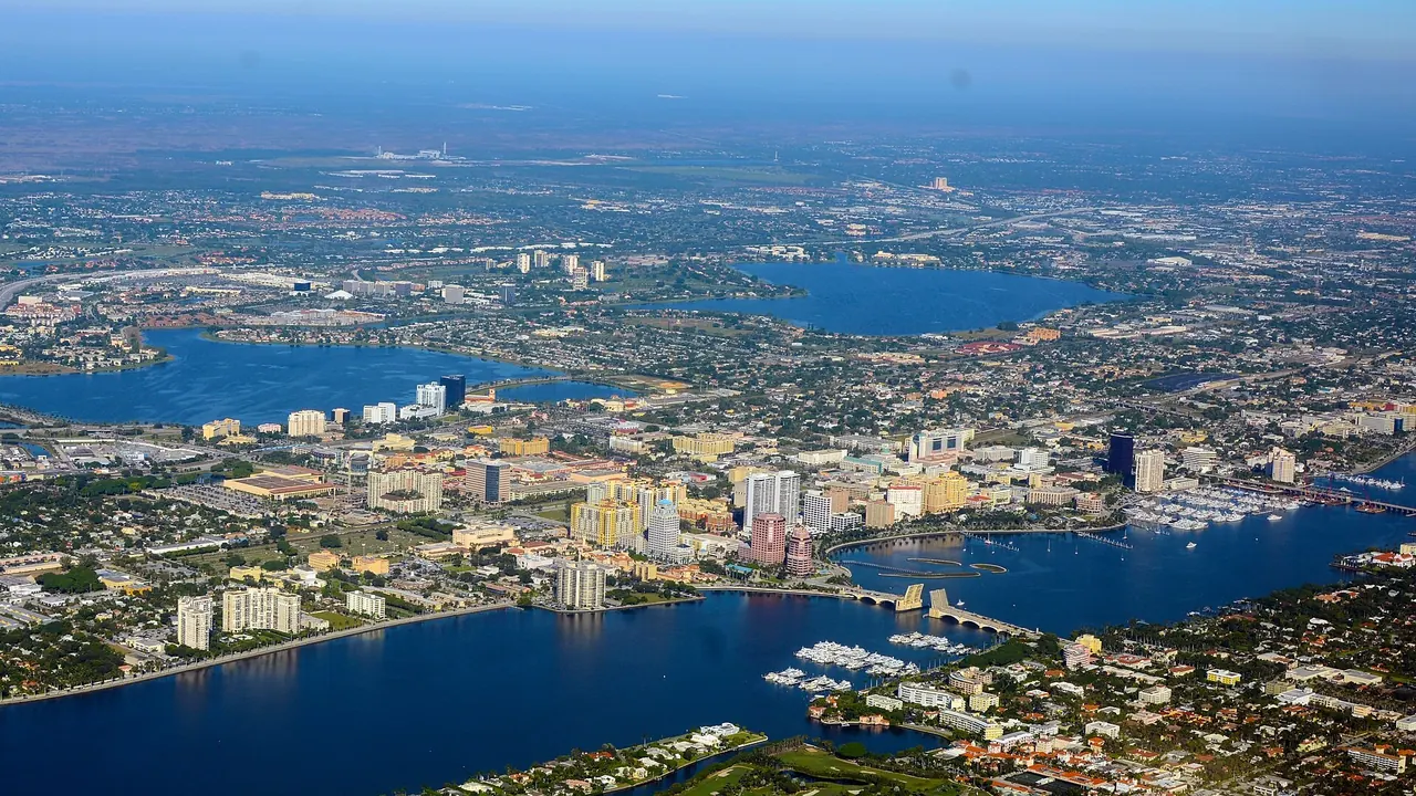 West Palm Beach Aerial November 2014 photo Don Ramey Logan