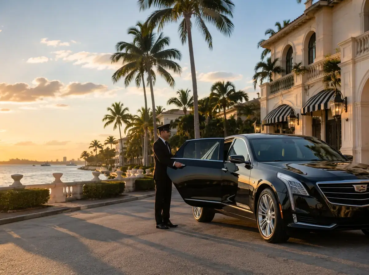 Executive travel that runs to schedule. — PBI Limos chauffeur service in South Florida